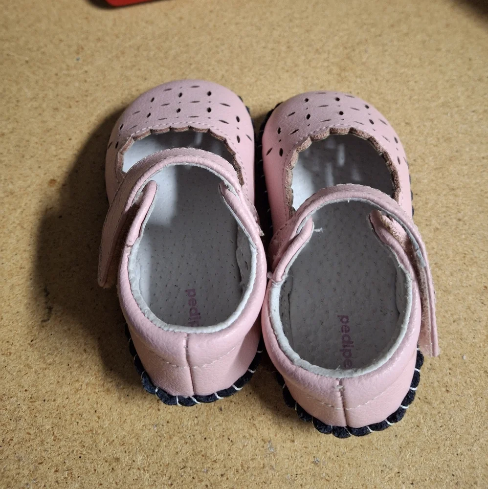 Pediped Pink Infant Shoes